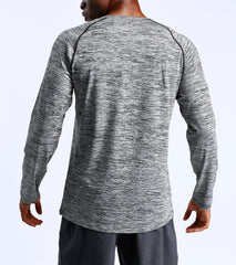 Athletic Pullover T-shirt - Quick-Dry Outdoor Sports, Hiking, Training, Long Sleeve Top Activewear Sweatshirt 1 Pack